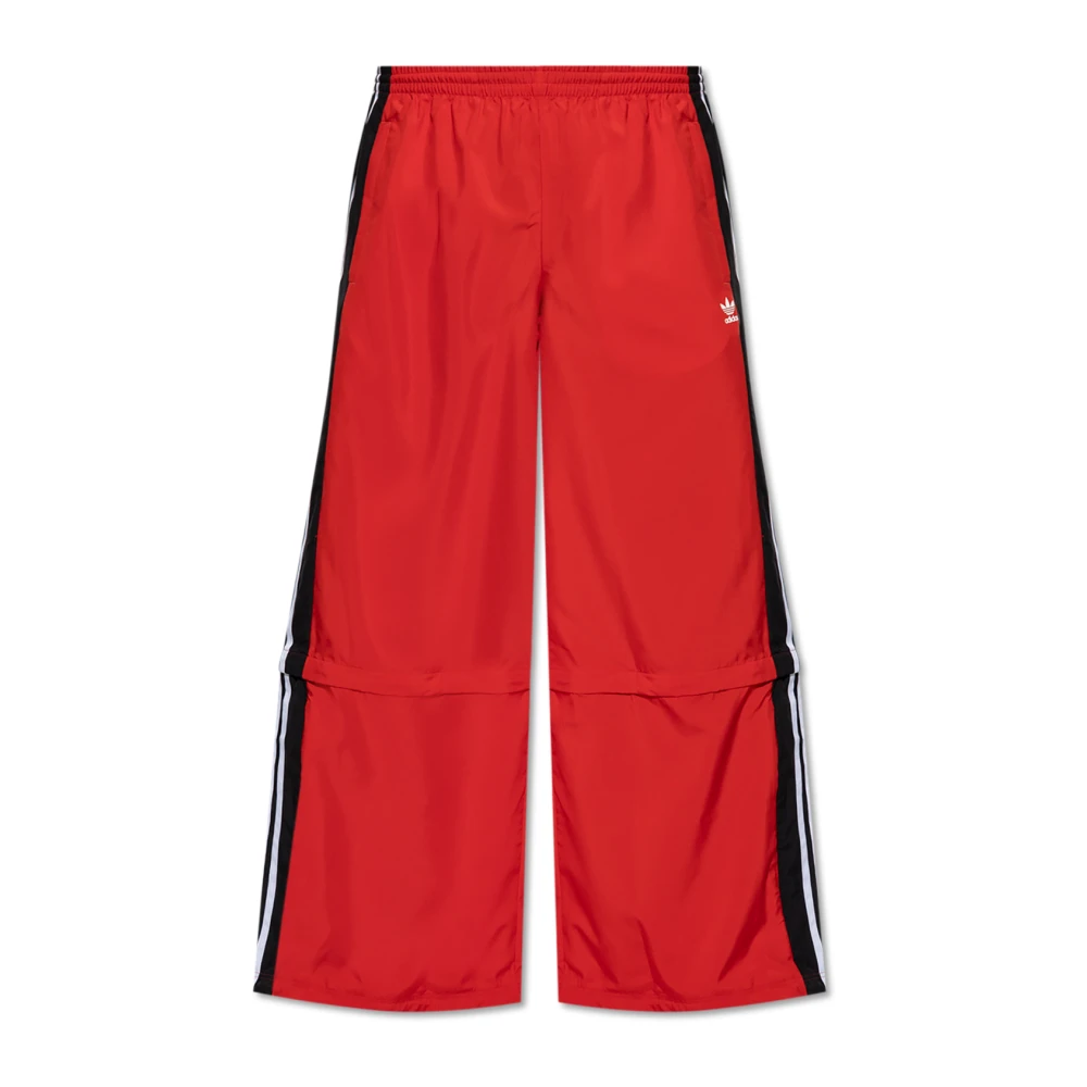 adidas Originals Wijde broek Red Unisex
