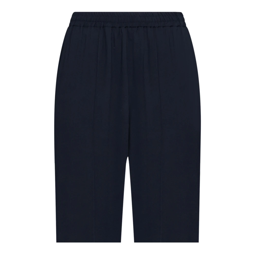 Fabiana Filippi Blauwe Broek Elegante Stijl Blue Dames