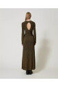 robe-longue-en-maille-cotelee-avec-ceinture-ovale