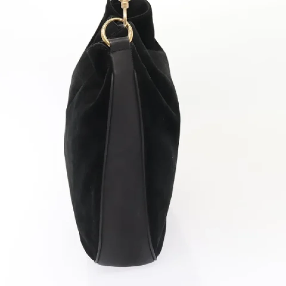 Gucci Vintage Pre-owned Suede gucci-bags Black Dames