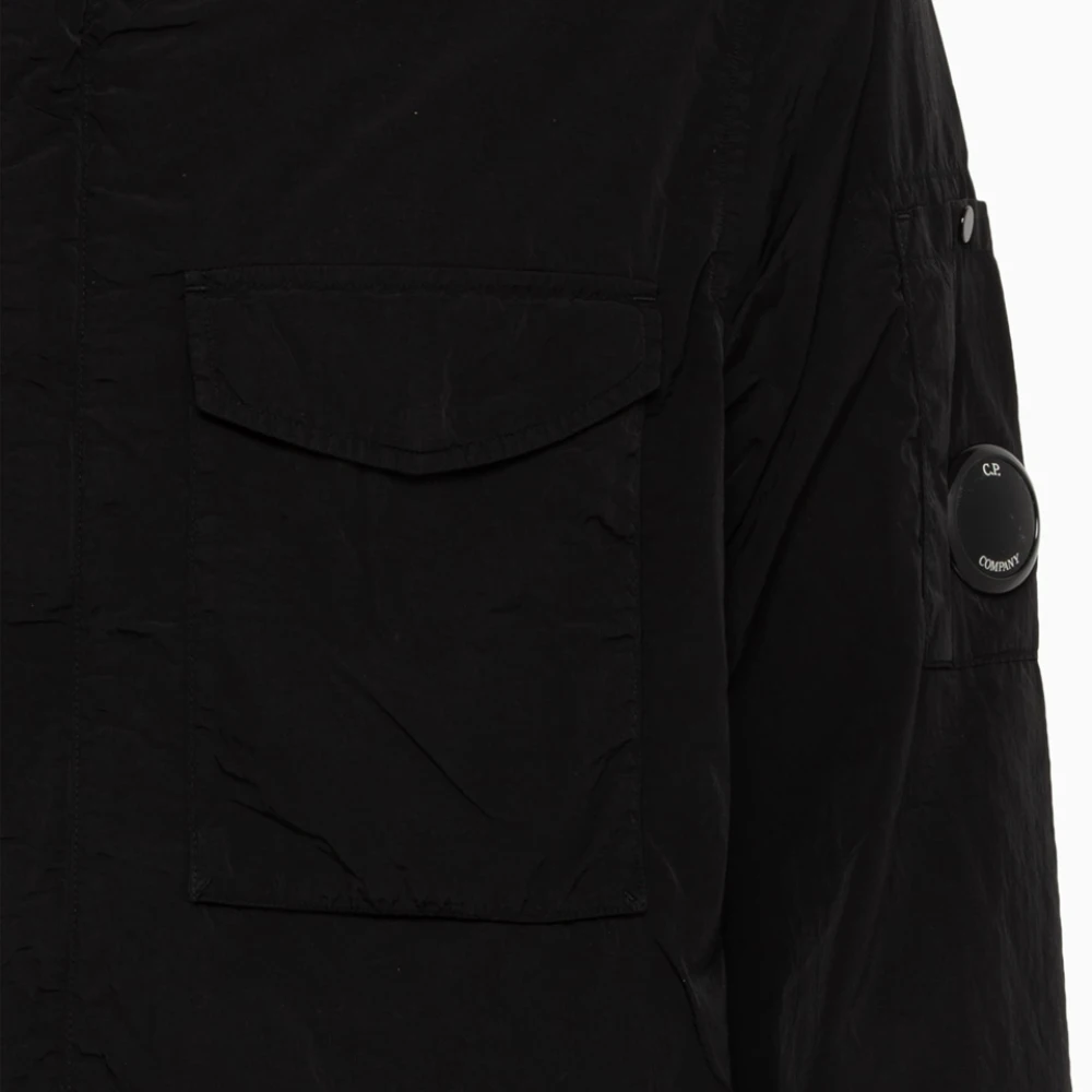 C.P. Company Waterdicht Overhemd van Gerecycled Stof Black Heren
