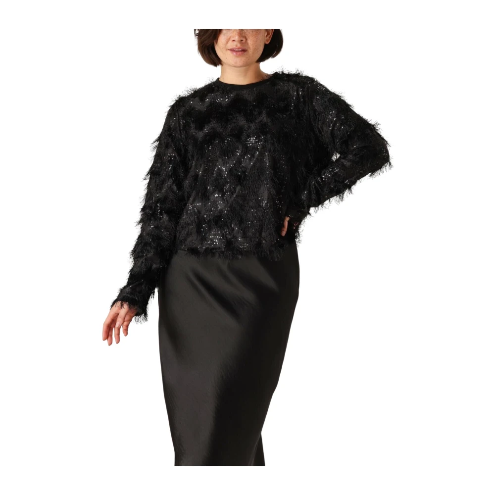 Aimée the Label Franka Dames Truien & Vesten Black Dames