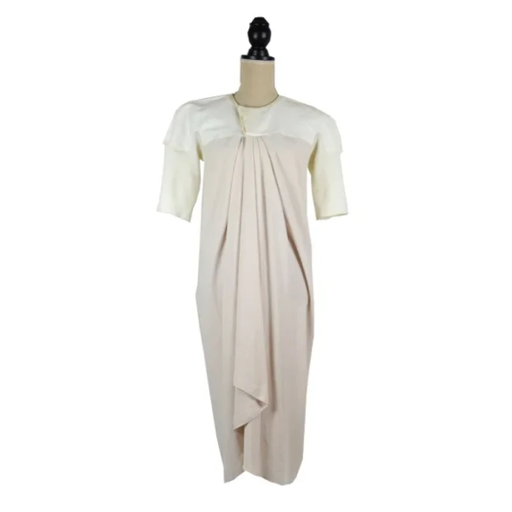 Rick Owens Pre-owned Fabric dresses White Dames