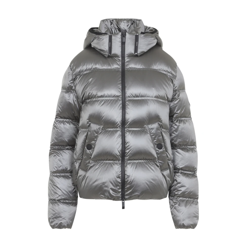 Moncler Sensation Short Down Jacket - Female - Winter Jackets - Gray - 3XS - Jackets - Image 5