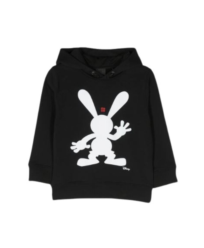 black-hooded-kids-hoodie-with-printed-design