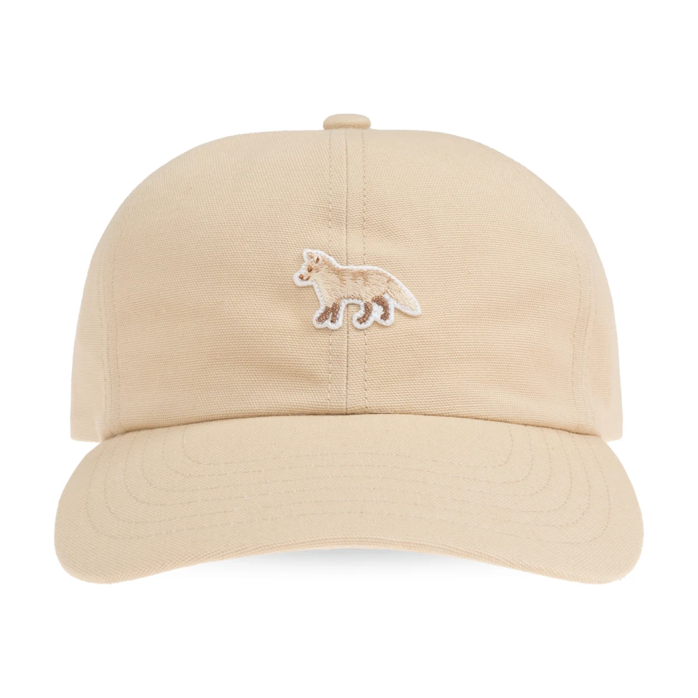 Maison Kitsuné Baseball cap Beige, Dam