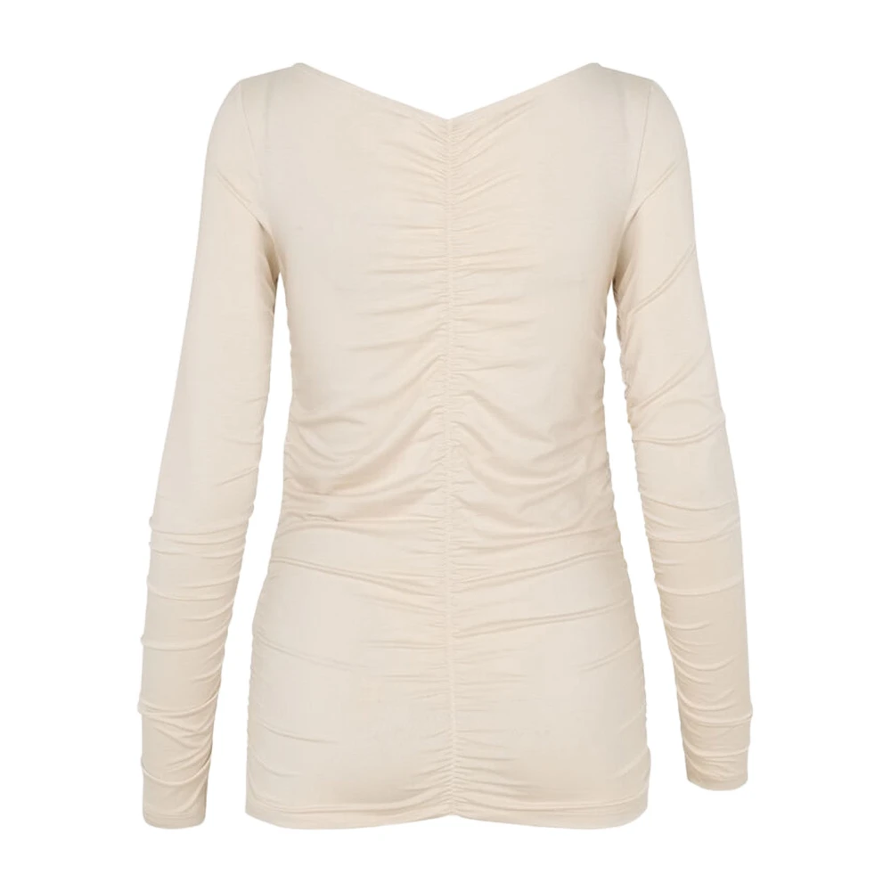 Samsøe Ulrika Top White Dames