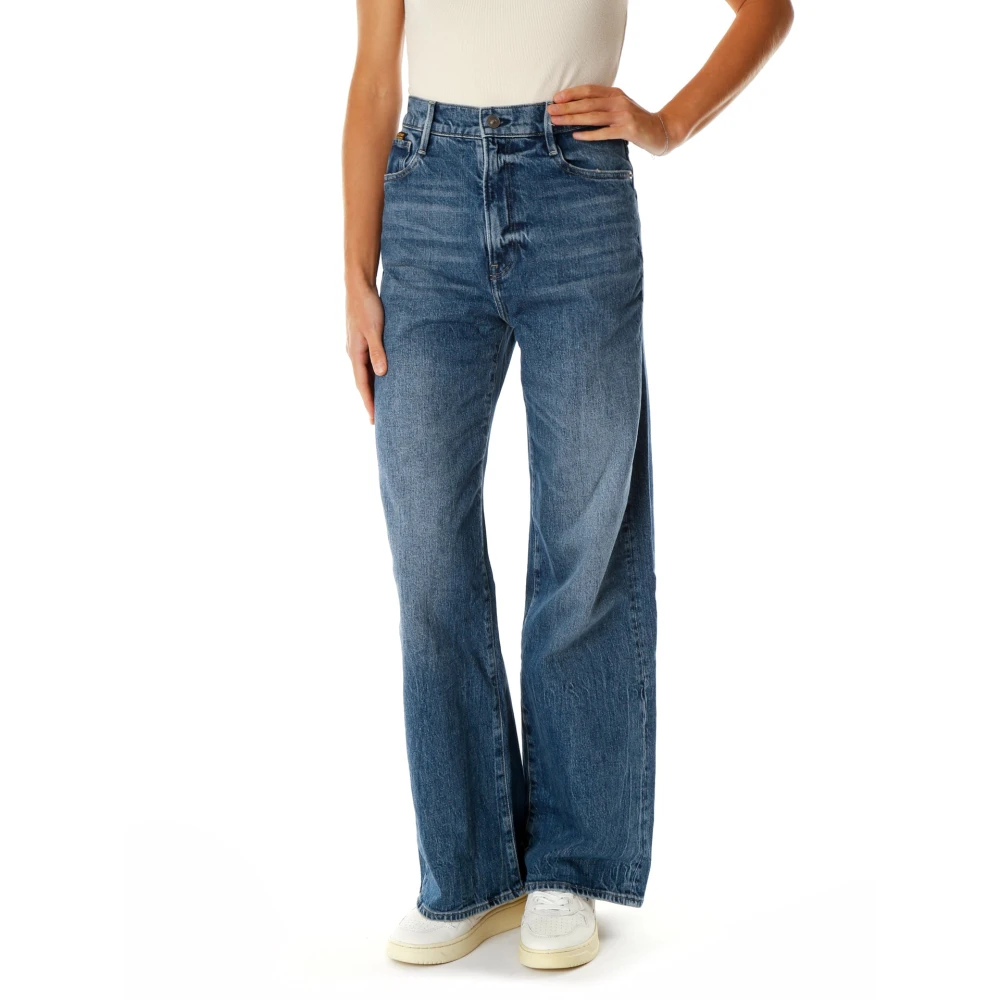 G-Star Hoge losse Jeans 2.0 Blue Dames
