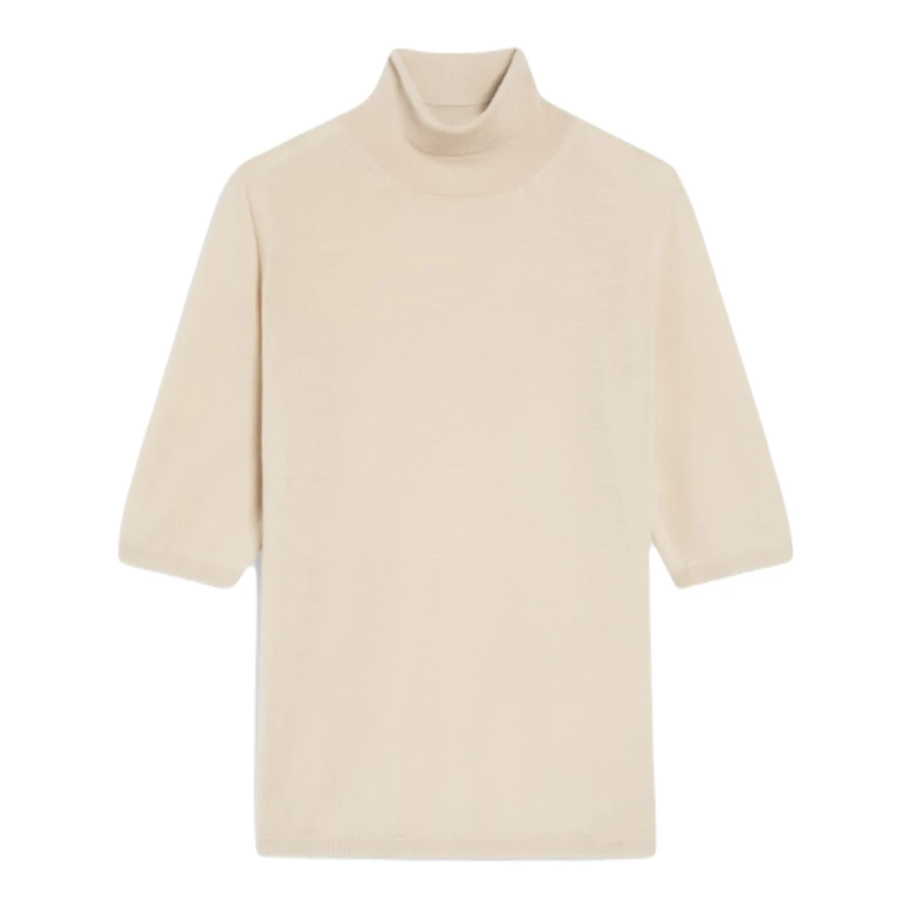 Max Mara Beige Turtlenecks, Female, 2XL, Cecina Jumper