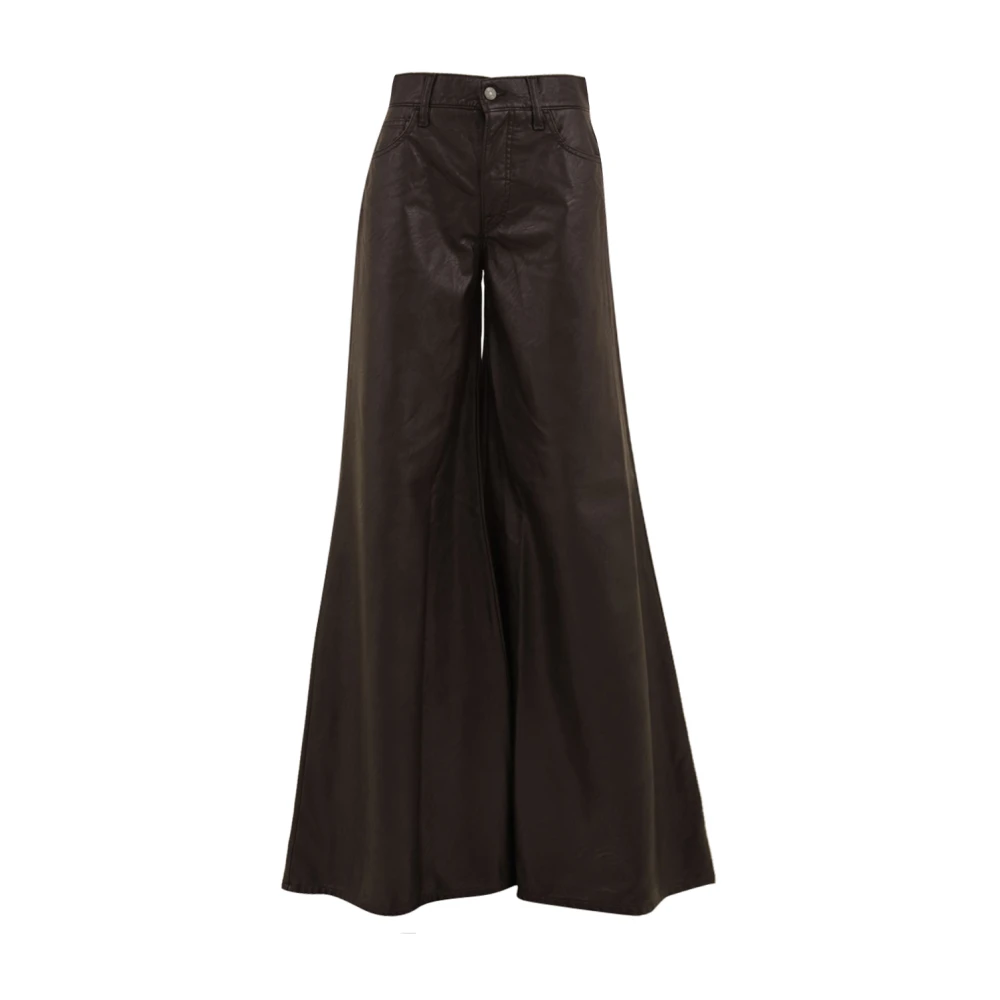 Cycle Women's Brown Asia Mid Rise Wide Leg Flared Jeans - Wide Trousers - W29 - Trousers