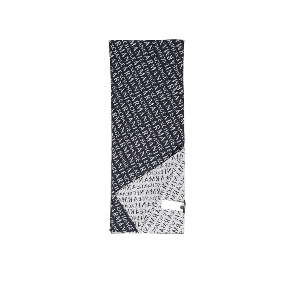 Armani Exchange Polyamide Sjaal Blue Heren