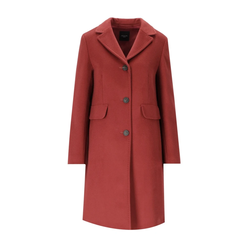 Max Mara Weekend Tevere Jas Red Dames
