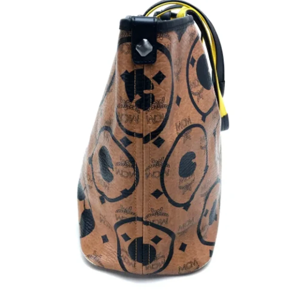 MCM Pre-owned Leather shoulder-bags Brown Dames