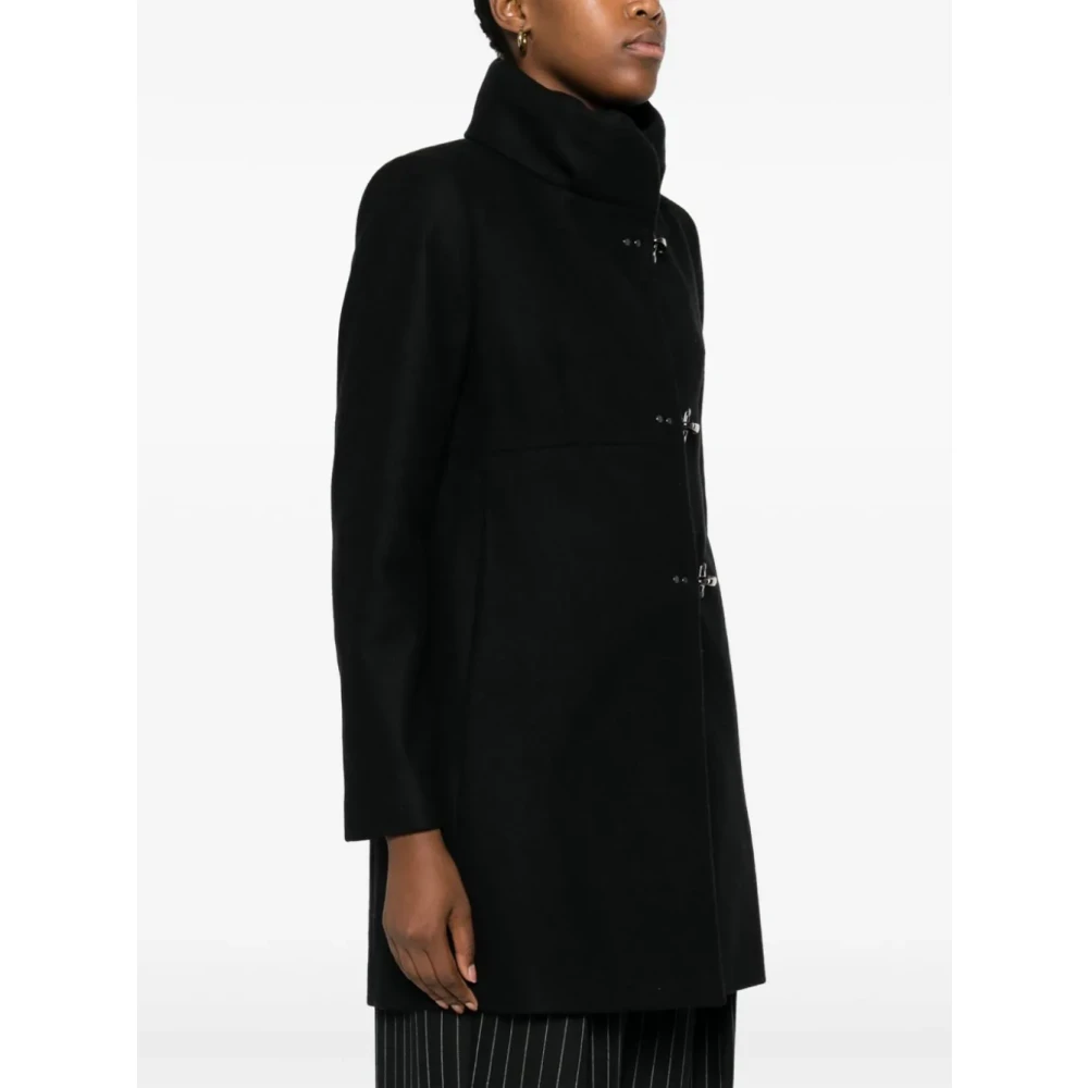 Fay Zwarte Winterjassen Black Dames