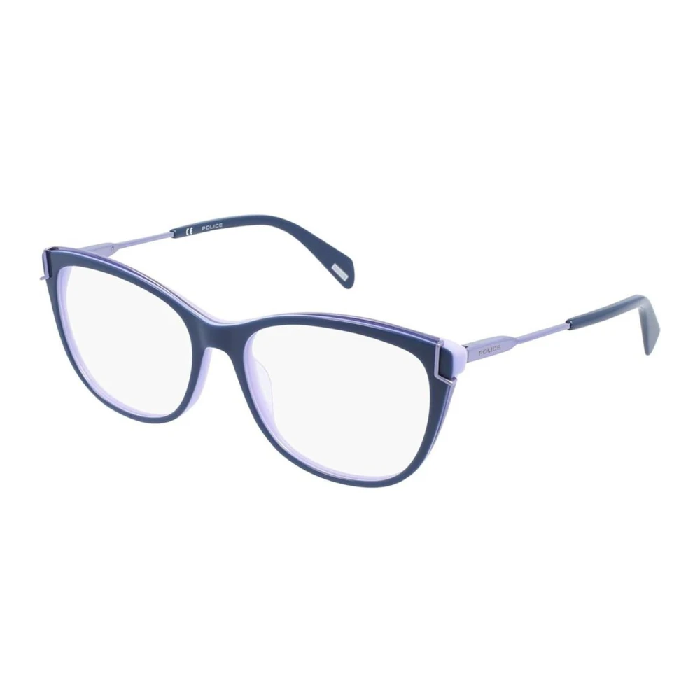 Police Blauw Plastic Dameshorloge met Wijzerplaat Blue Dames