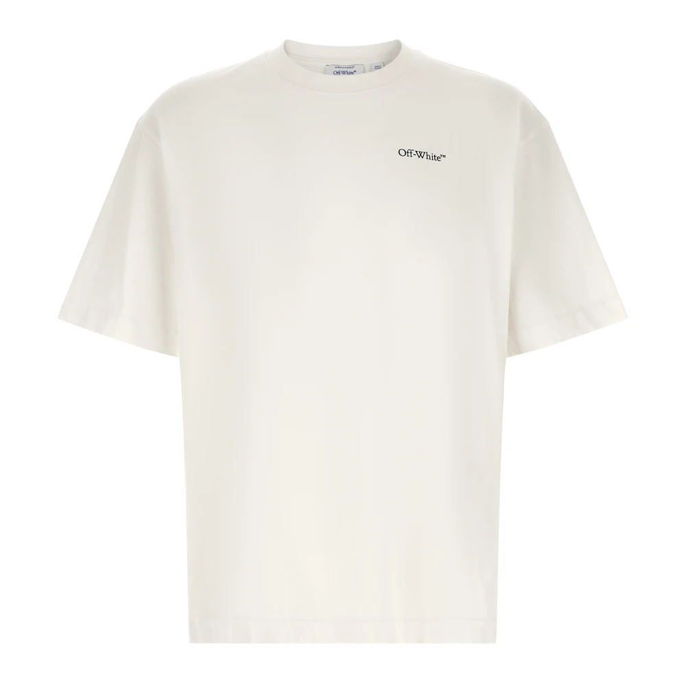 Off White Men's White Off T-Shirts, Xl, Half Arrow Skate Logo Tee