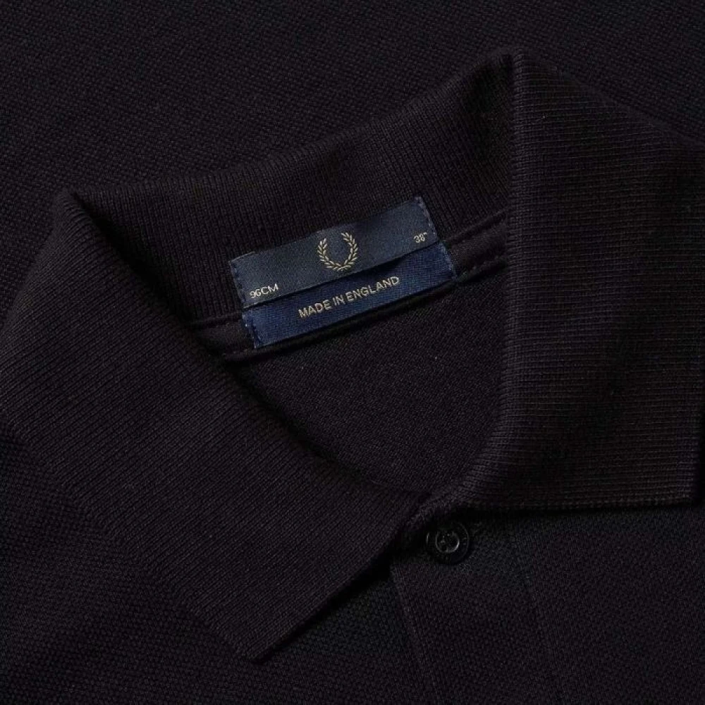 Fred Perry Originele Zwarte Champagne Polo Black Heren