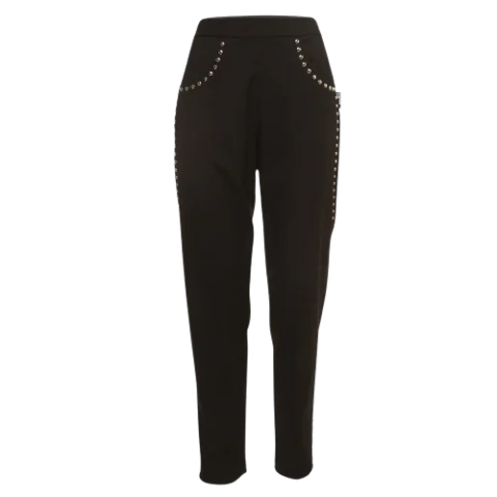 Moschino Pre-Owned Pre-owned Knit bottoms Black Dames