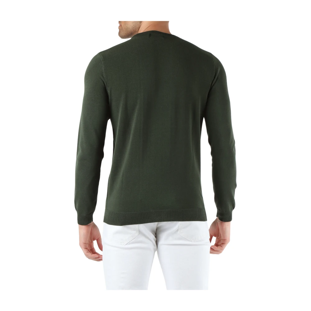 Antony Morato Slim Fit Katoen Viscose Sweater Green Heren