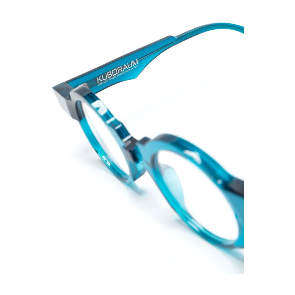Kuboraum Blauwe Optische Bril voor Dagelijks Gebruik Blue Unisex