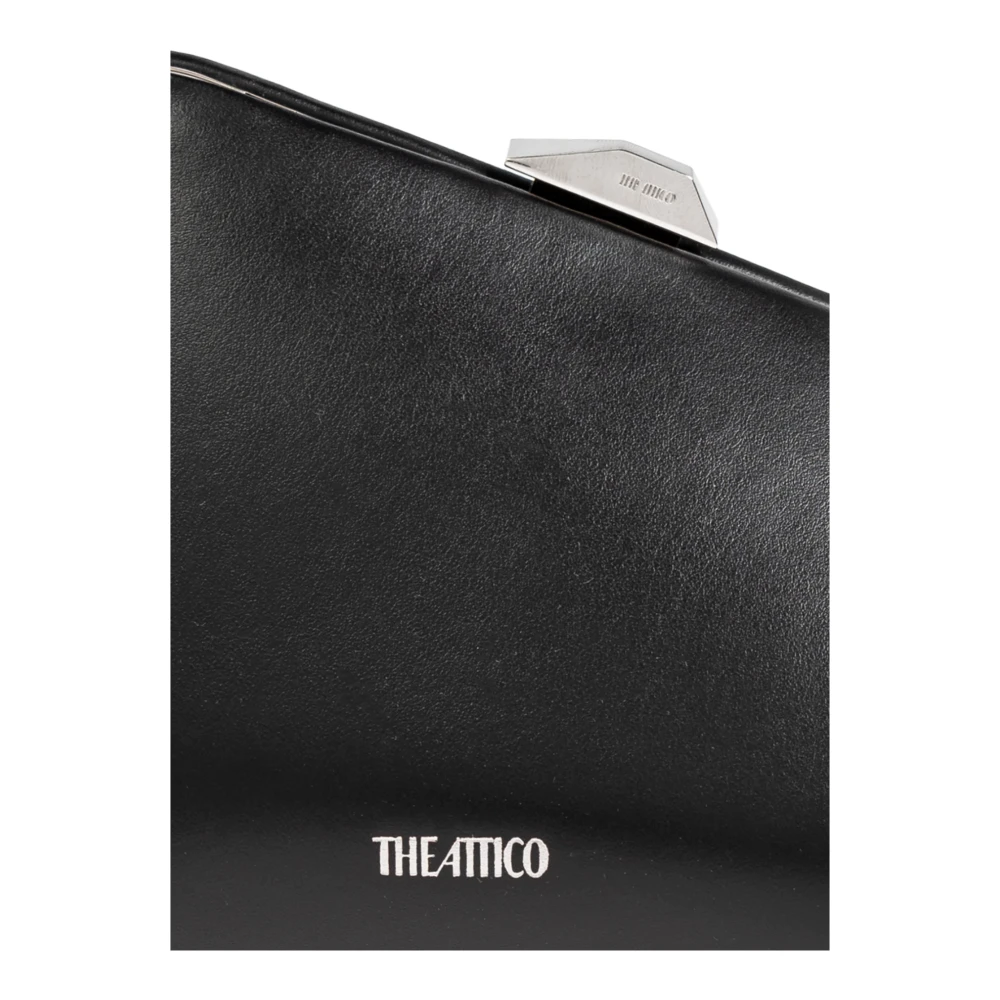 The Attico Clutch Midnight Black Dames