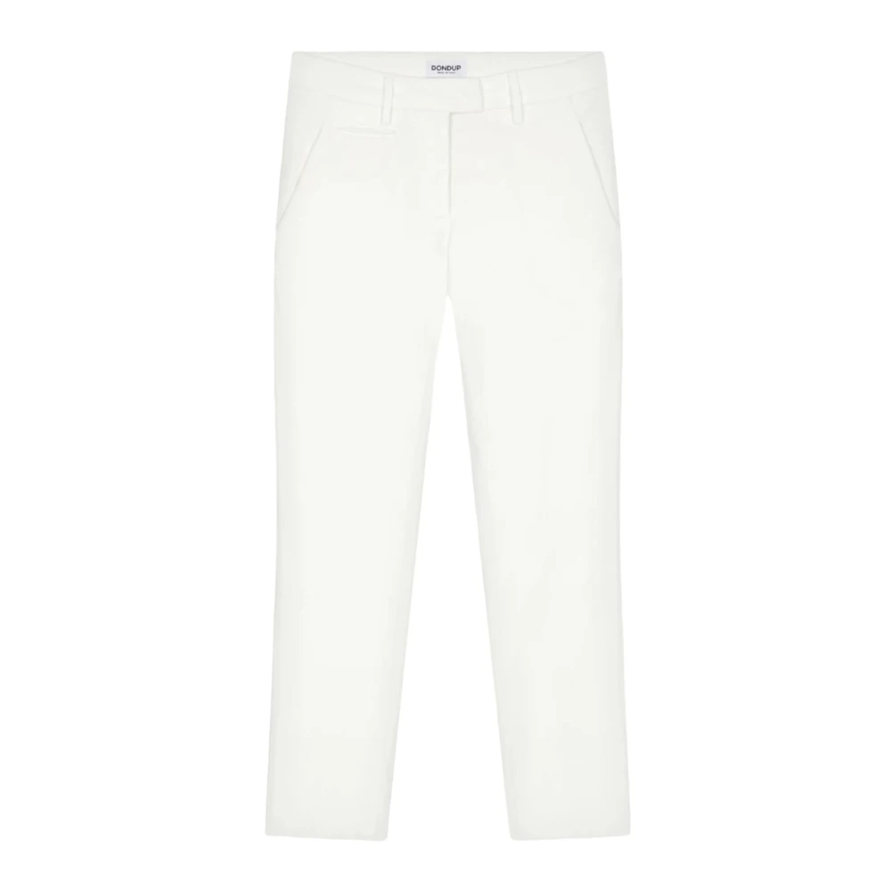 Dondup Vit Velvet Slim-Fit Cropped Chino Byxor
