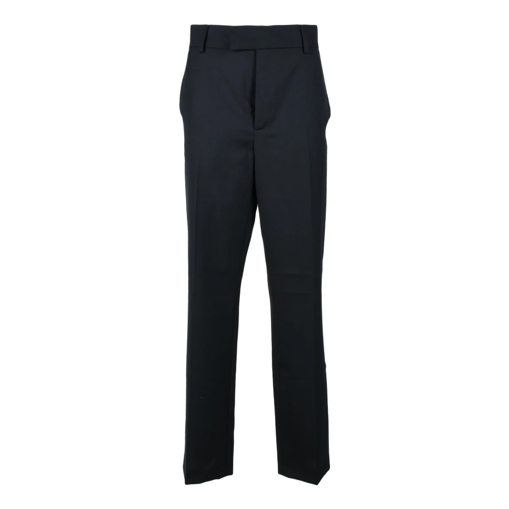 Séfr Polyester Wolmix Stijlvolle Broek Blue Dames