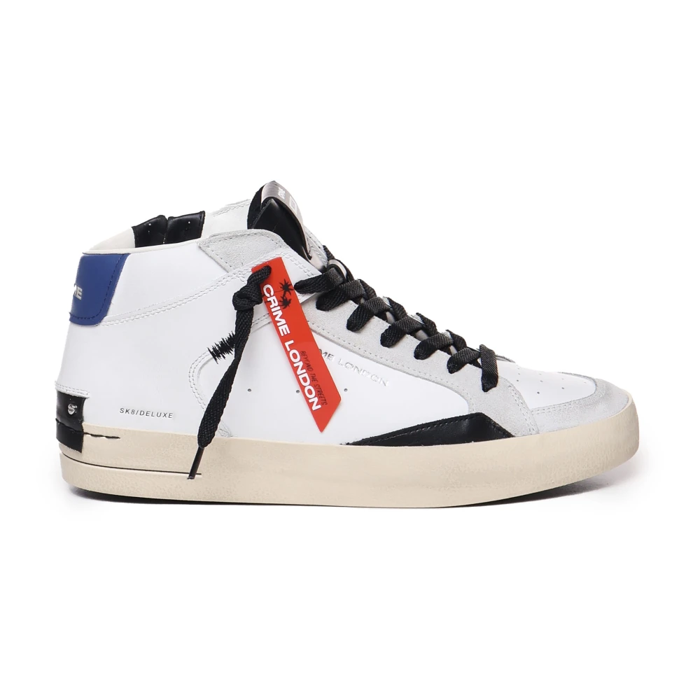 Crime London High Top Sneakers med Bandsula Multicolor, Herr