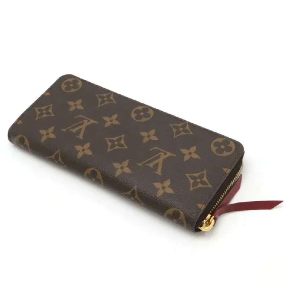 Louis Vuitton Vintage Pre-owned Canvas wallets Brown Dames