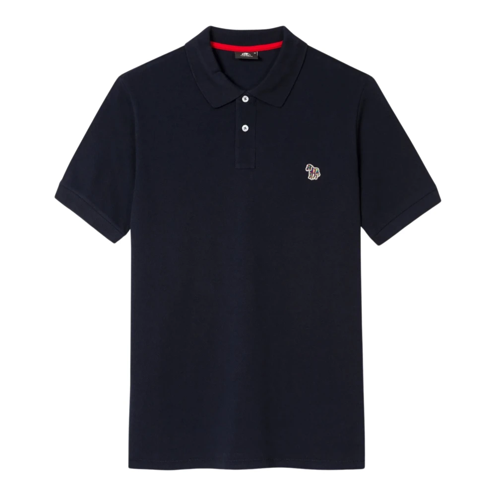 PS By Paul Smith Polo Shirts Blue Heren