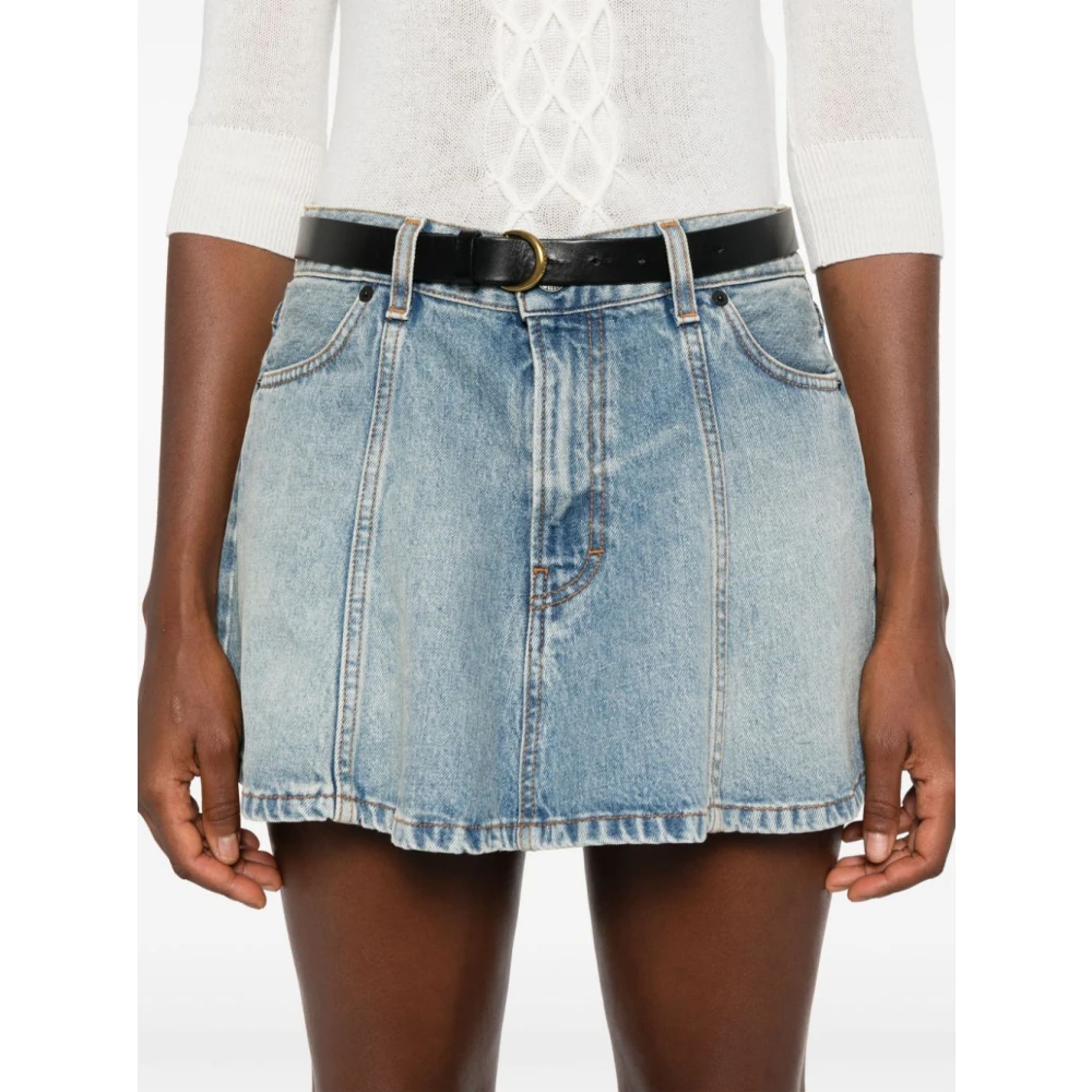 Haikure Blauwe Denim Shorts voor Vrouwen Blue Dames