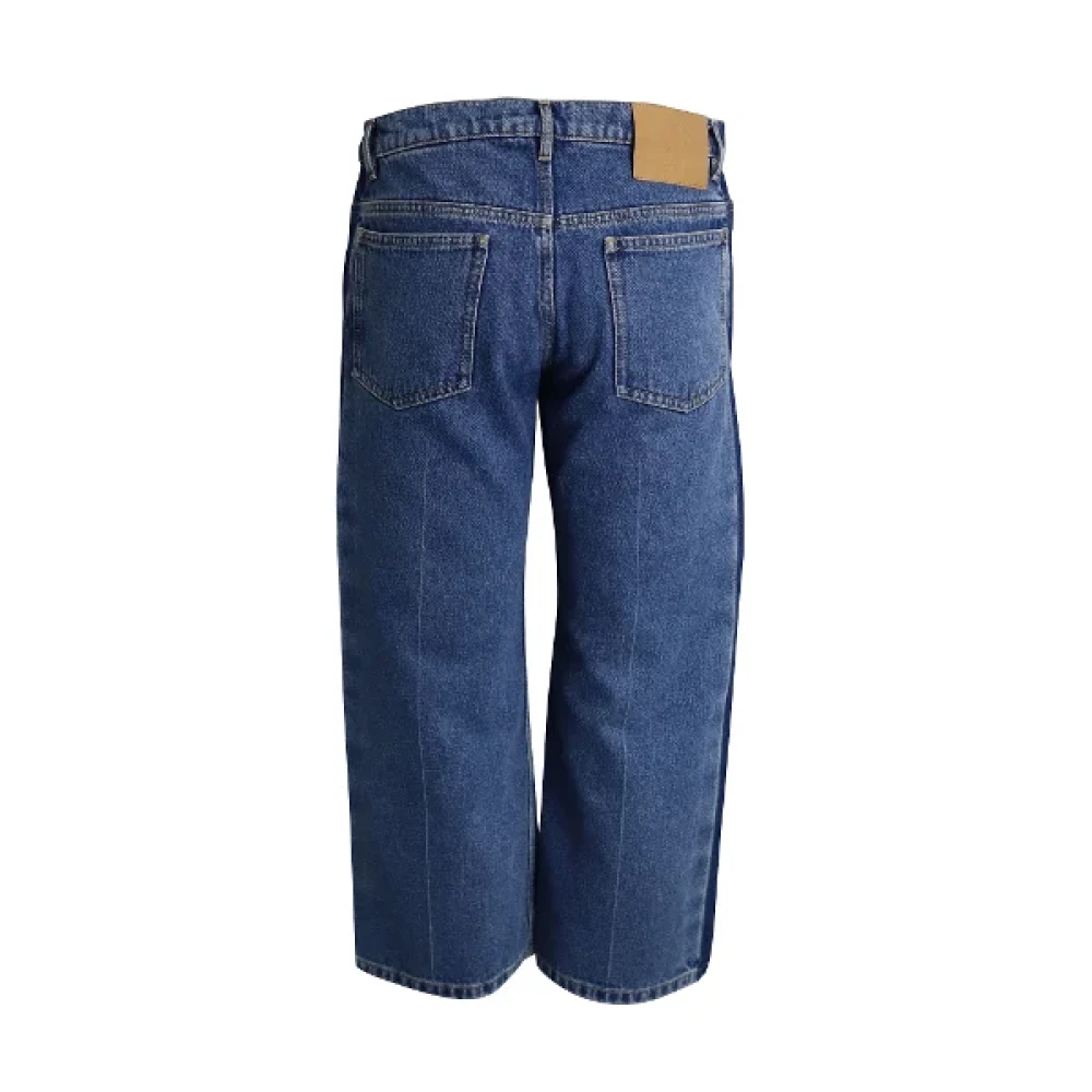 Balenciaga Vintage Pre-owned Cotton jeans Blue Dames