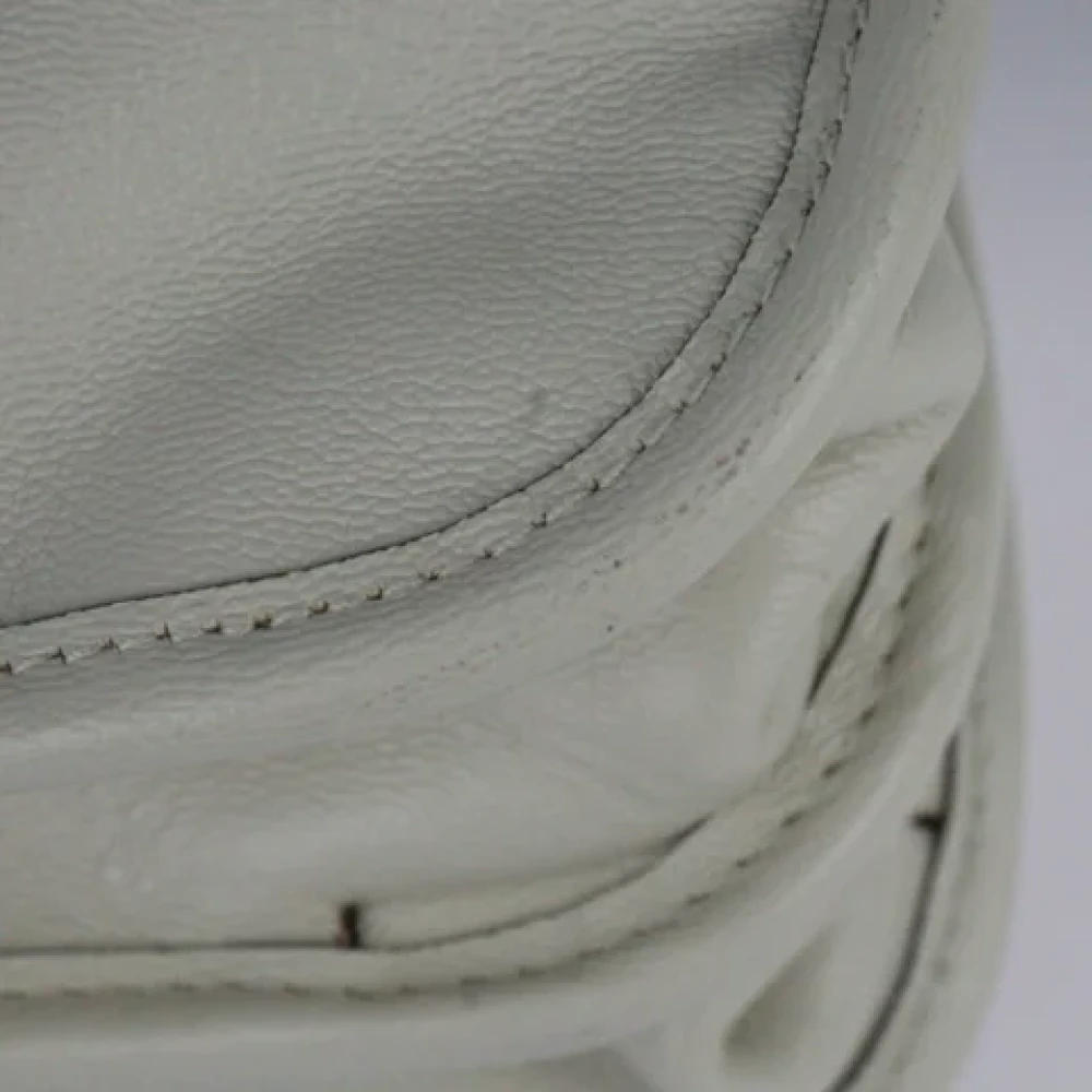 Gucci Vintage Pre-owned Leather shoulder-bags White Dames