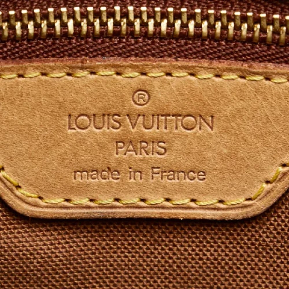 Louis Vuitton Vintage Pre-owned Leather totes Brown Dames