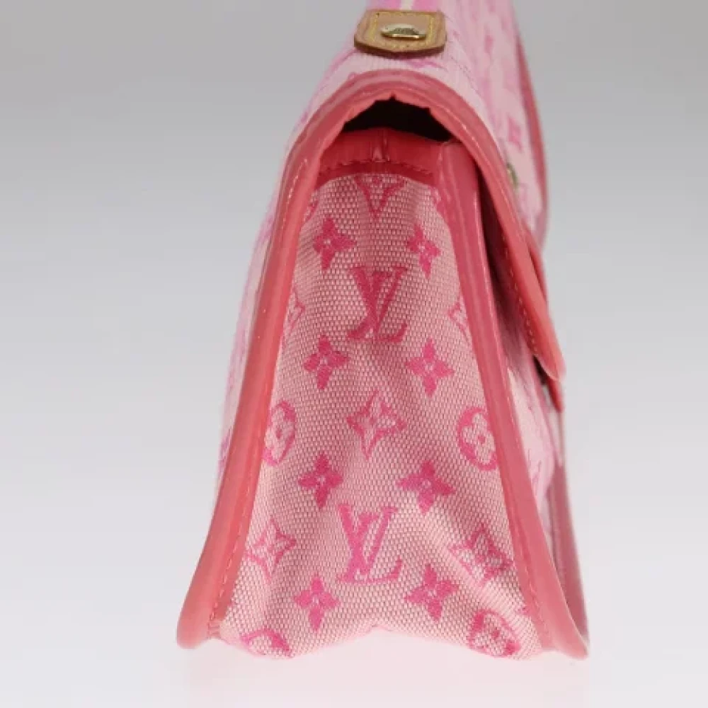 Louis Vuitton Vintage Pre-owned Canvas pouches Pink Dames