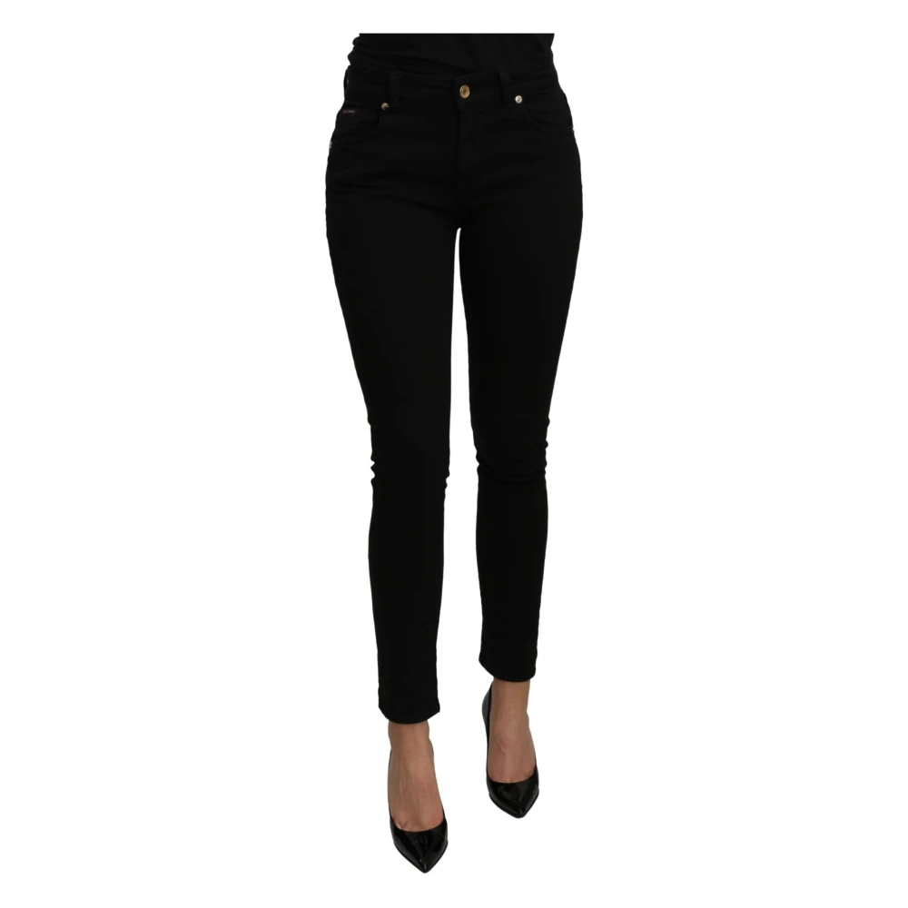 Dolce & Gabbana Slim Fit Jeans Black Dames