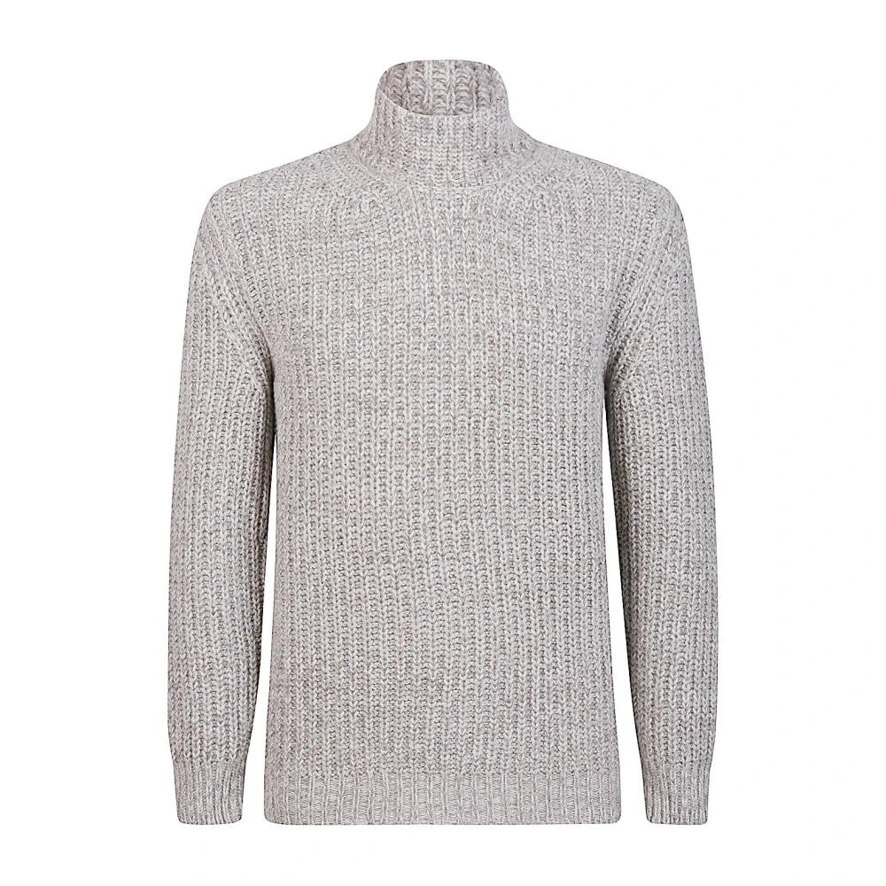 Eleventy Hoge hals wollen trui Gray Heren