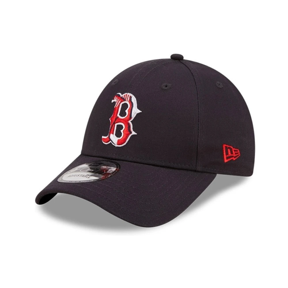 new era Red Sox Team Logo Pet Black Heren