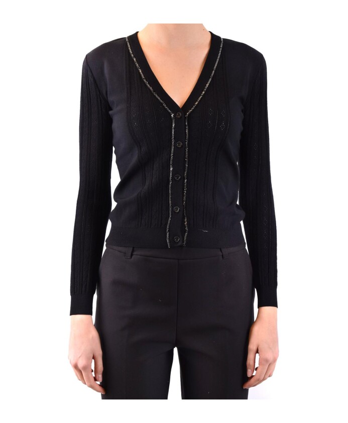 gilet-noir-col-v-manches-longues