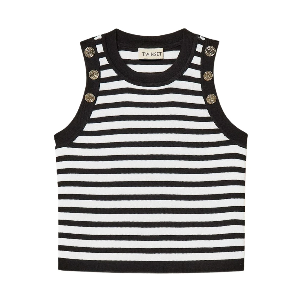 Twinset Unisex Kids Multicolor Twin-Set Top - Kids Sleeveless Tops - 8 Y - Kids