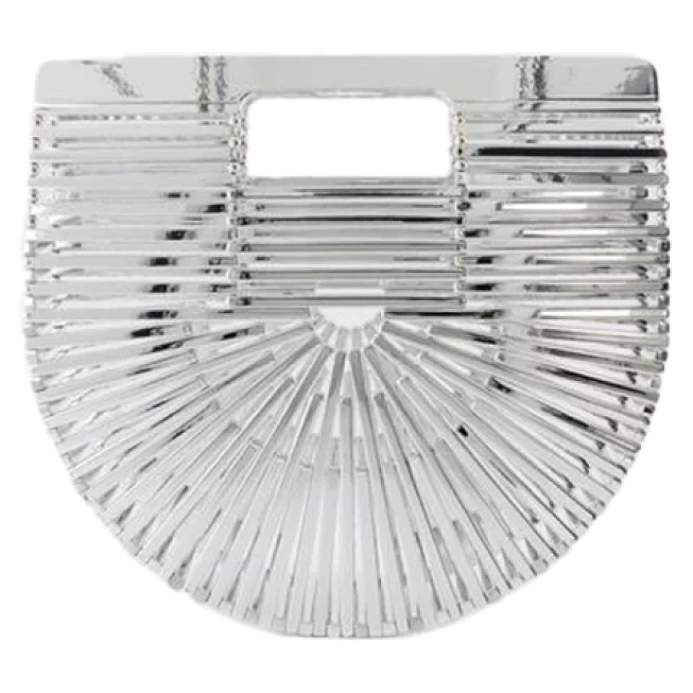 Cult Gaia Fabric clutches Gray Dames