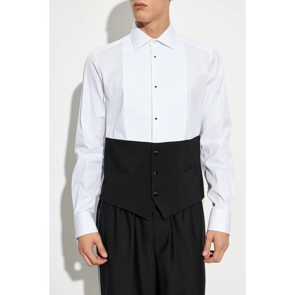Dolce & Gabbana Smoking overhemd White Heren