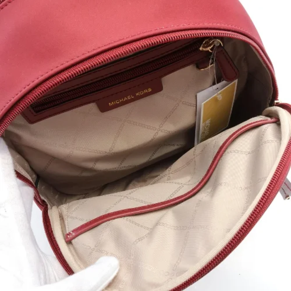 Michael Kors Pre-owned Canvas backpacks Brown Dames