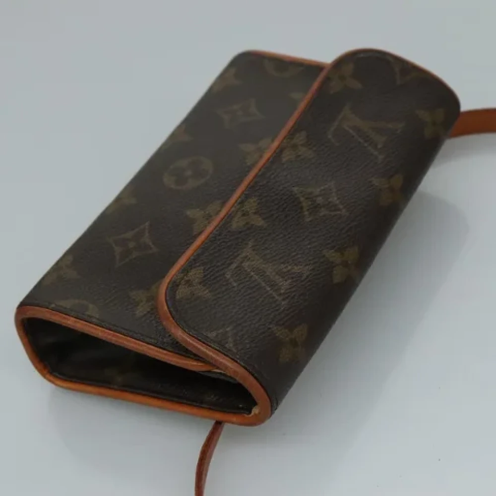 Louis Vuitton Vintage Pre-owned Canvas crossbody-bags Brown Dames