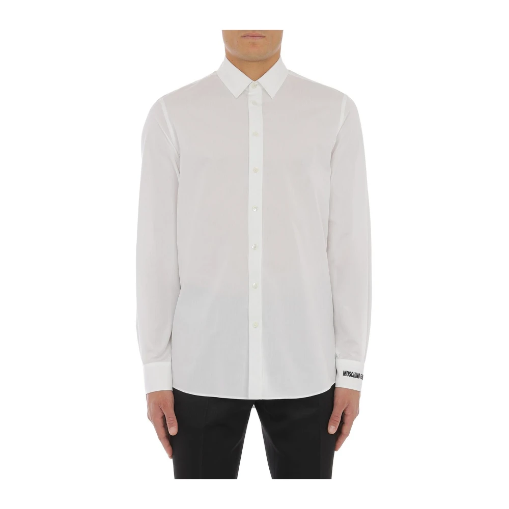 Moschino Witte Shirt Collectie White Heren