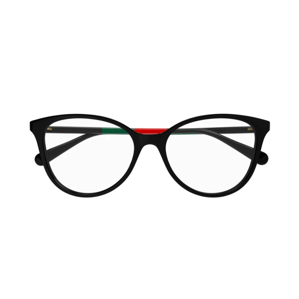 Gucci Cat-eye acetaat brilmonturen Black Unisex