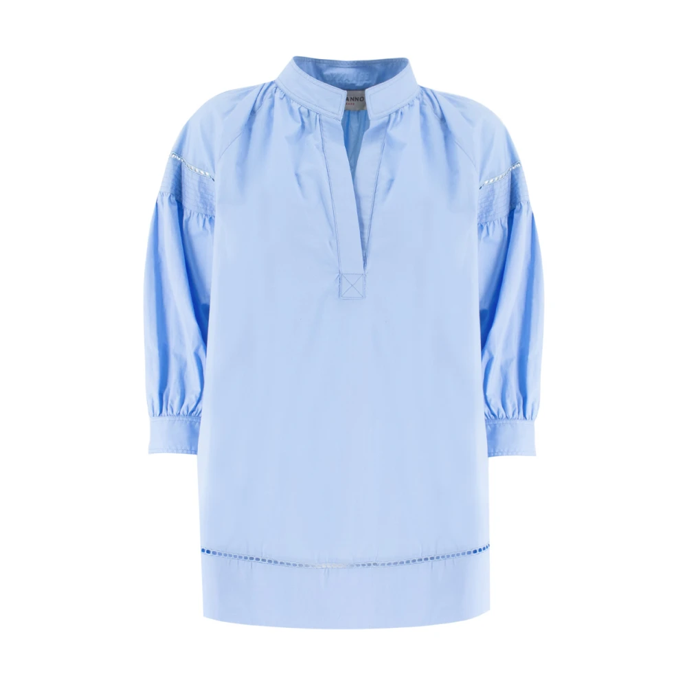 Ermanno Scervino Shirts Blue Dames
