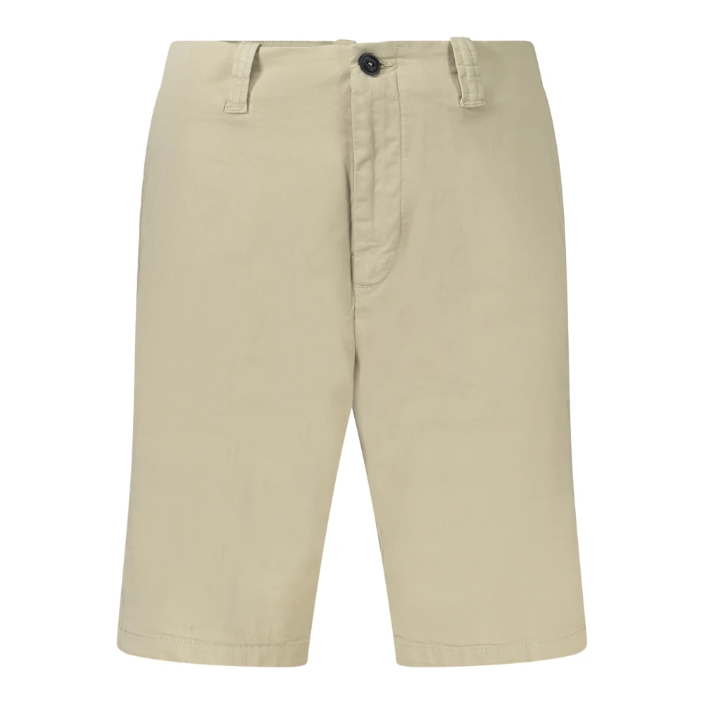 North Sails , Casual Shorts, Female, Beige, Xl, Slim Fit Short