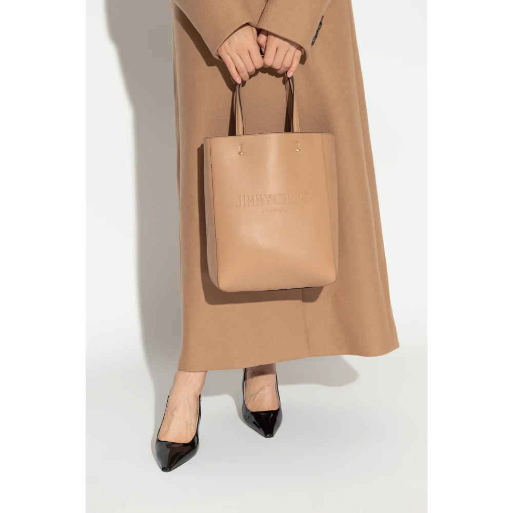 Jimmy Choo Lenny Medium Shopper Tas Brown Dames