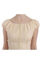 robe-elegante-en-soie-avec-manches-garterized
